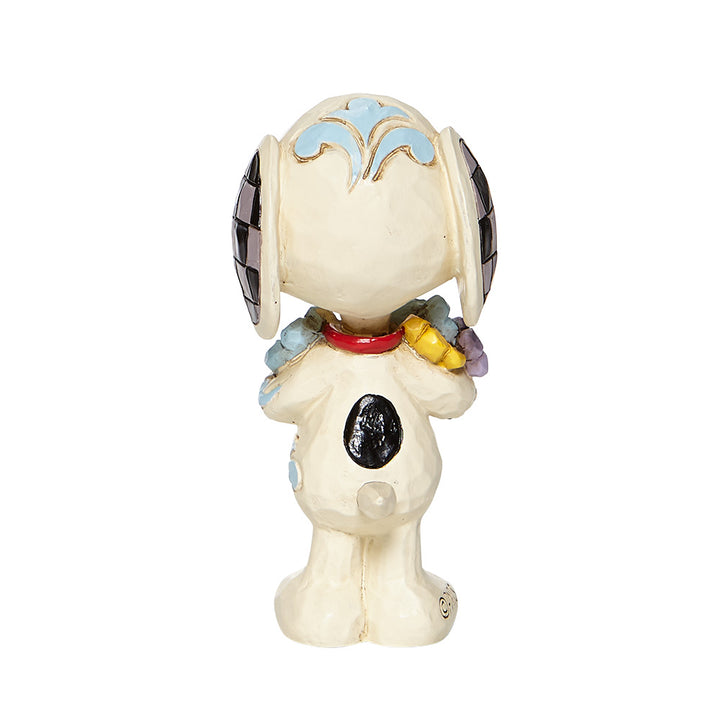Snoopy Peanuts With Flowers Mini Sammelfigur Jim Shore 6007962 Enesco