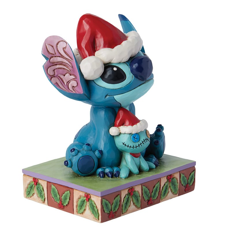 Disney Santa Stitch & Scrump Christmas Edition Jim Shore 6015007 Enesco