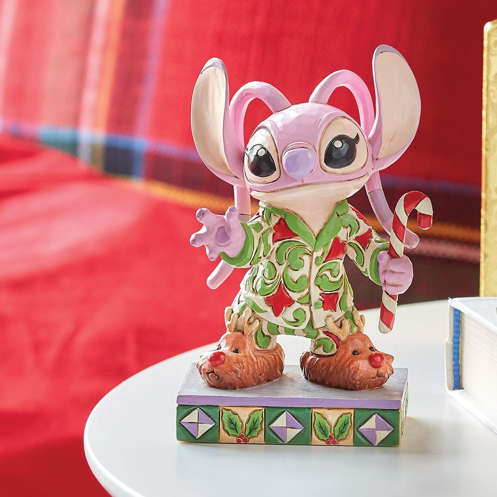 Disney Christmas Pyjama Angel Lilo & Stitch Figur Jim Shore 6015009 Enesco