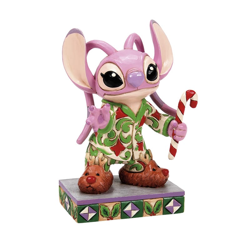 Disney Christmas Pyjama Angel Lilo & Stitch Figur Jim Shore 6015009 Enesco