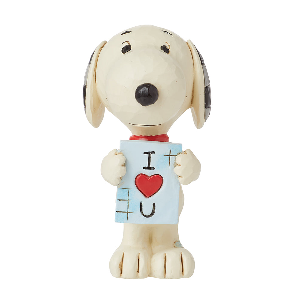 Snoopy Peanuts I Love You Mini Sammelfigur Jim Shore 6016260 Enesco