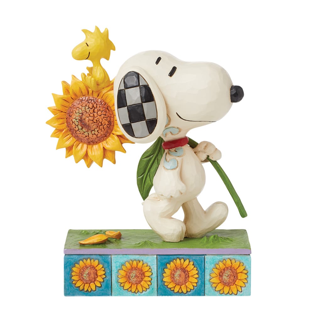 Snoopy Peanuts Sonnenblume Sunsational Friendship Figur Jim Shore 6016281 Enesco