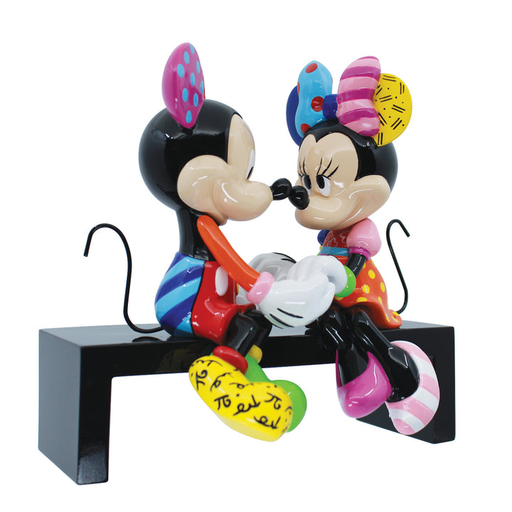 Disney Mickey und Minnie Maus Liebe Figur Sitzend Britto 6016311 Enesco