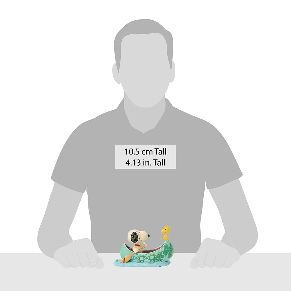 Snoopy Peanuts Snoopy und Woodstock im Boot Figur Jim Shore 6017869 Enesco