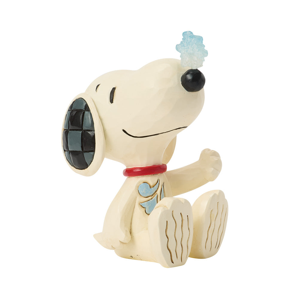 Snoopy Peanuts Schneeflocke Mini Sammelfigur Jim Shore 6018685 Enesco