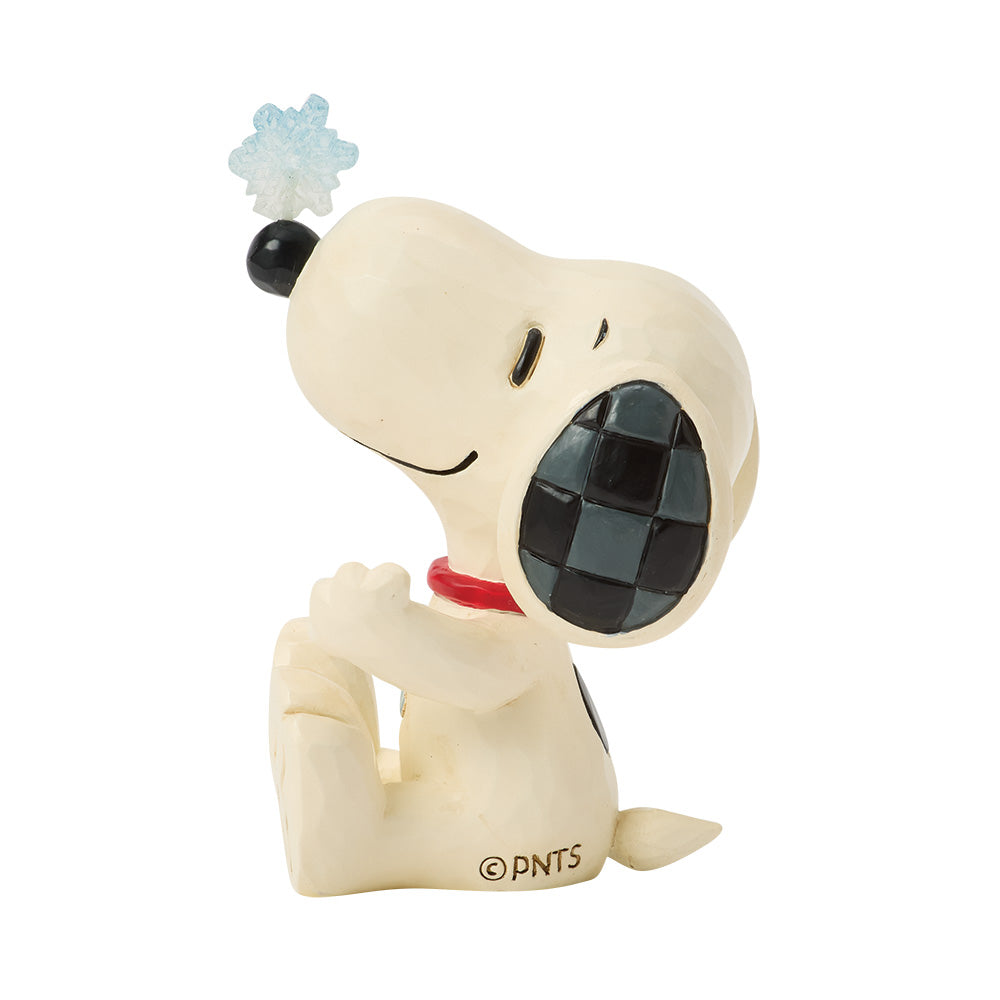 Snoopy Peanuts Schneeflocke Mini Sammelfigur Jim Shore 6018685 Enesco