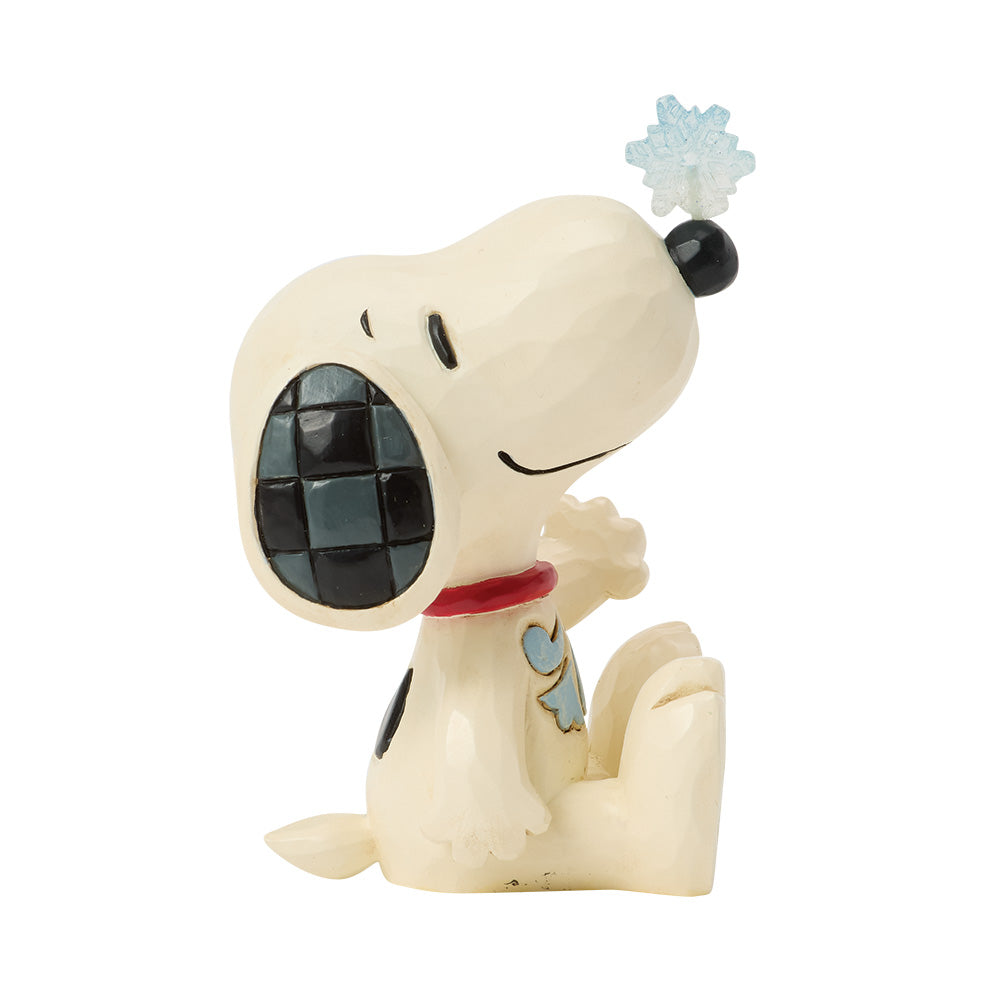Snoopy Peanuts Schneeflocke Mini Sammelfigur Jim Shore 6018685 Enesco