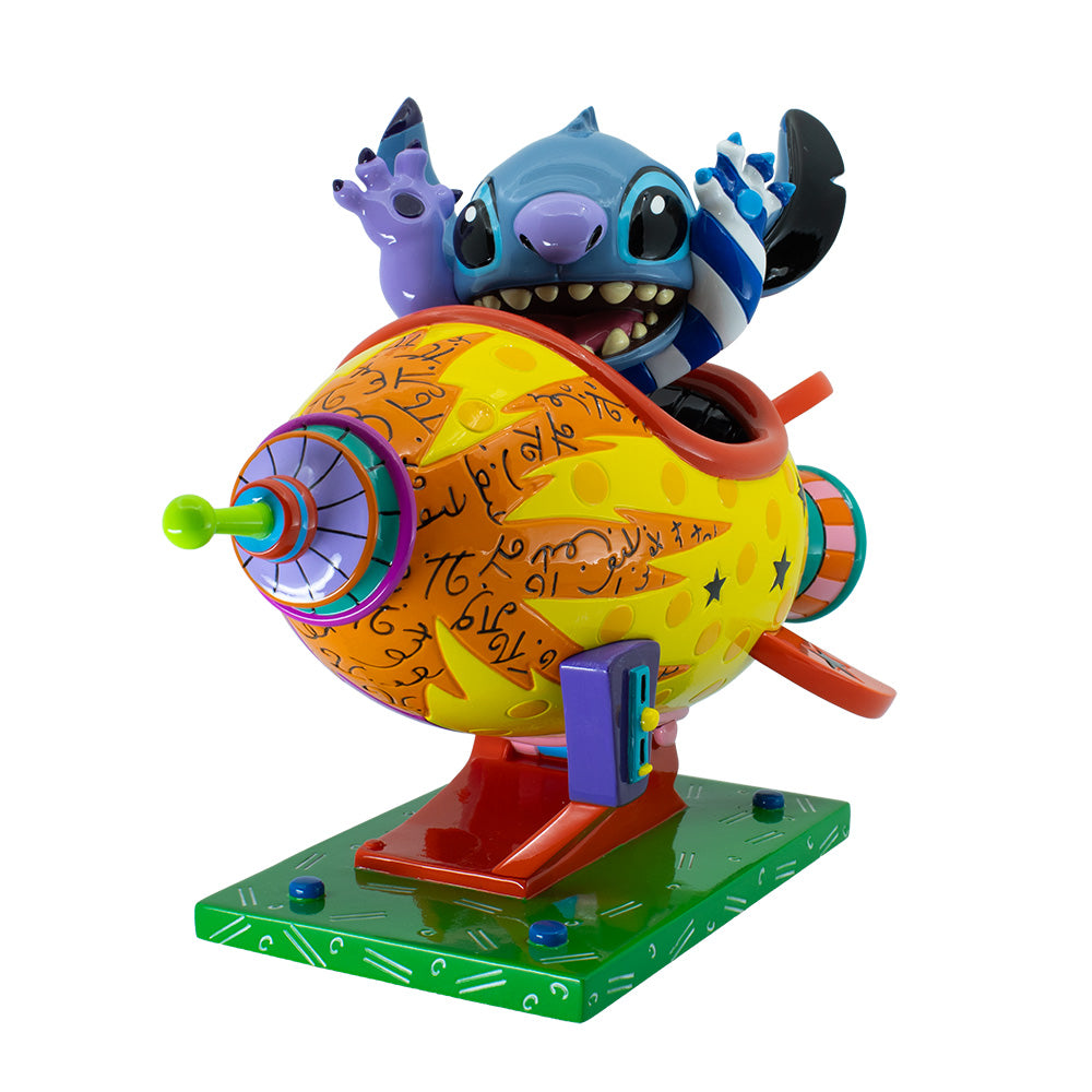 Disney Stitch Rakete Pop Art Figur Romero Britto 6019019 Enesco