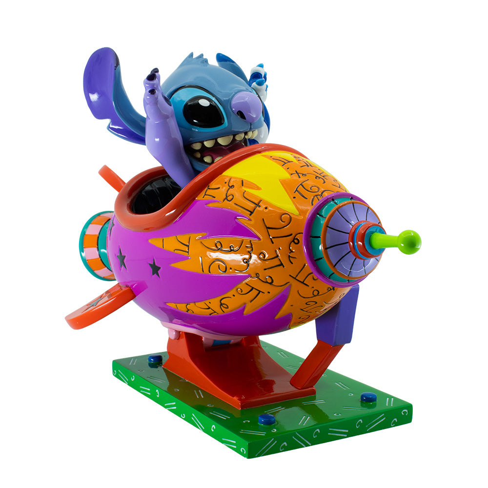 Disney Stitch Rakete Pop Art Figur Romero Britto 6019019 Enesco
