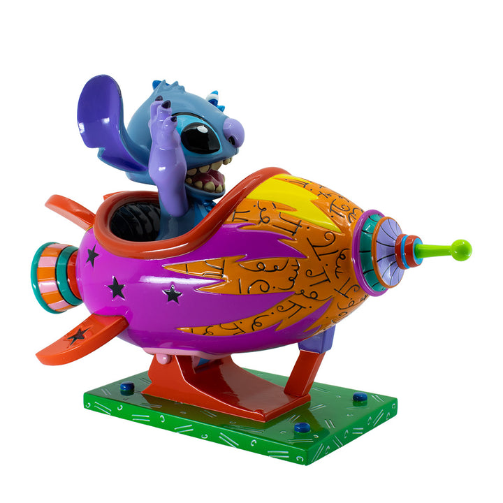 Disney Stitch Rakete Pop Art Figur Romero Britto 6019019 Enesco
