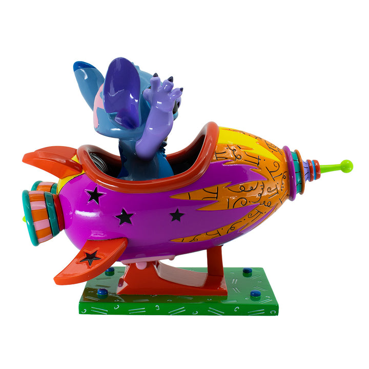 Disney Stitch Rakete Pop Art Figur Romero Britto 6019019 Enesco