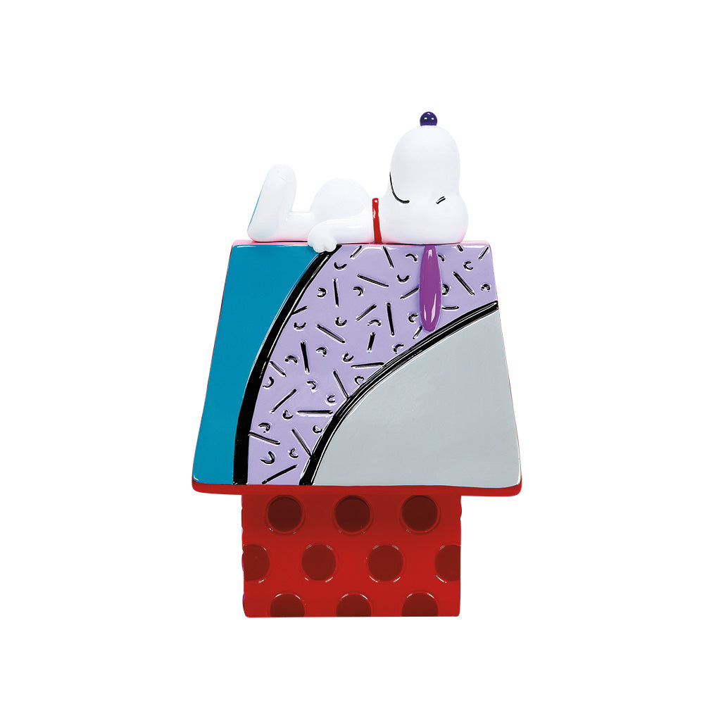 Peanuts Snoopy Doghouse Hundehütte Figur Sammelfigur Britto 6019028 Enesco
