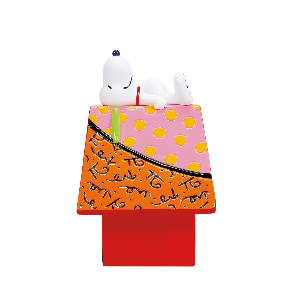 Peanuts Snoopy Doghouse Hundehütte Figur Sammelfigur Britto 6019028 Enesco