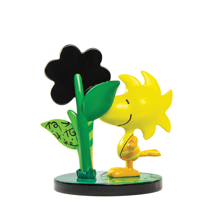 Peanuts Snoopy Woodstock with Flower Sammelfigur Britto 6019030 Enesco