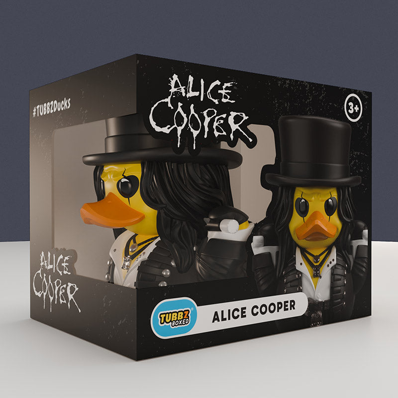 Alice Cooper Rockmusiker Ente Badeente Sammelfigur TUBBZ