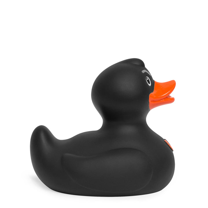 Luxury Tuffy Klassische Ente Schwarz BUD Duck Badeente Quietscheente
