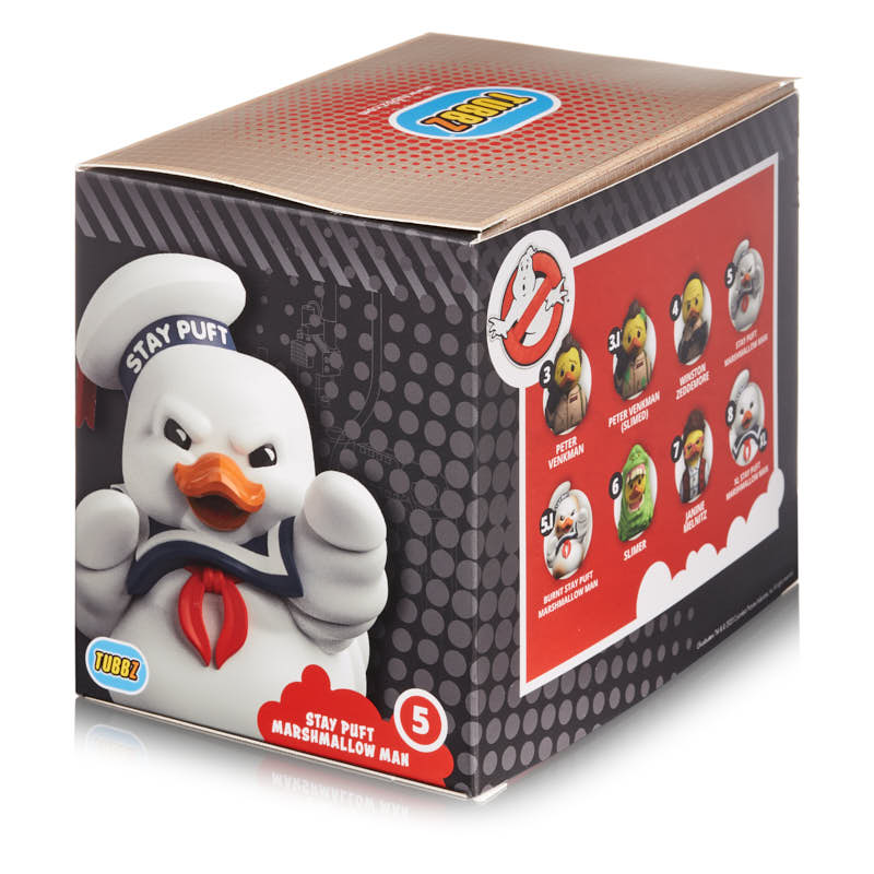 Ghostbusters Stay Puft Marshmallow Man Ente Badeente Sammelfigur TUBBZ