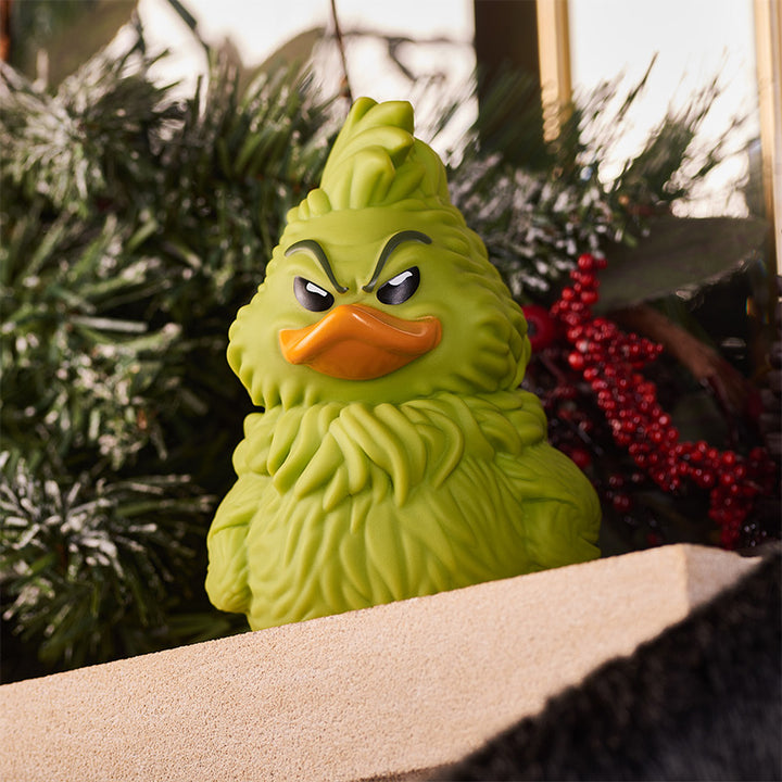 Der Grinch Weihnachten Deko Ente Badeente Sammlerstück TUBBZ