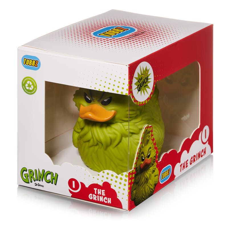 Der Grinch Weihnachten Deko Ente Badeente Sammlerstück TUBBZ