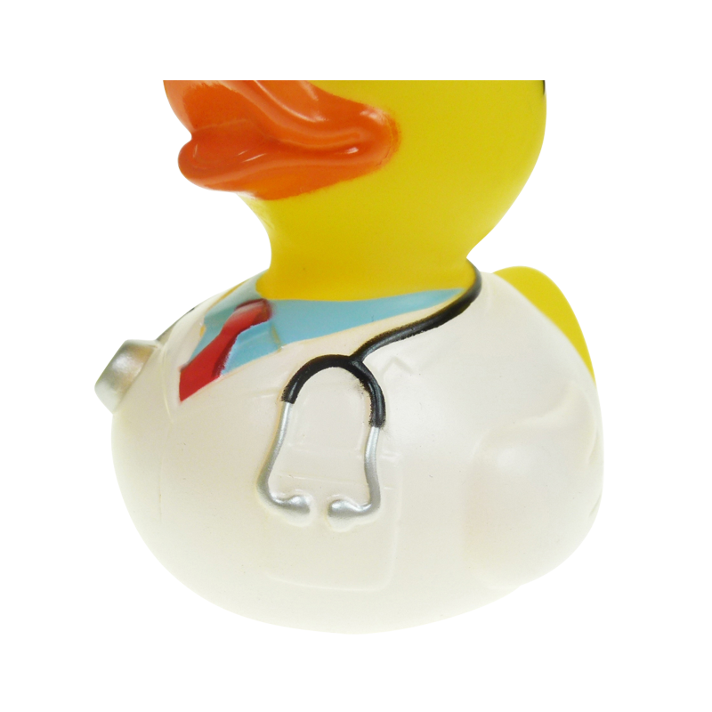 Arzt Doktor Professor Ente Badeente Quietscheente Factotum – Entengalerie