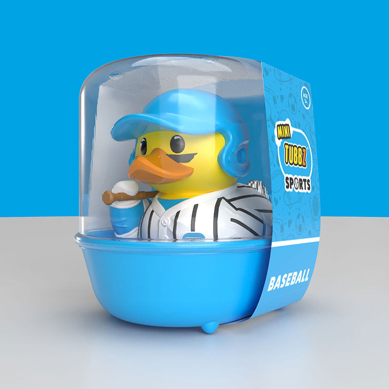 Mini Baseball Sport Ente Badeente Sammelfigur TUBBZ