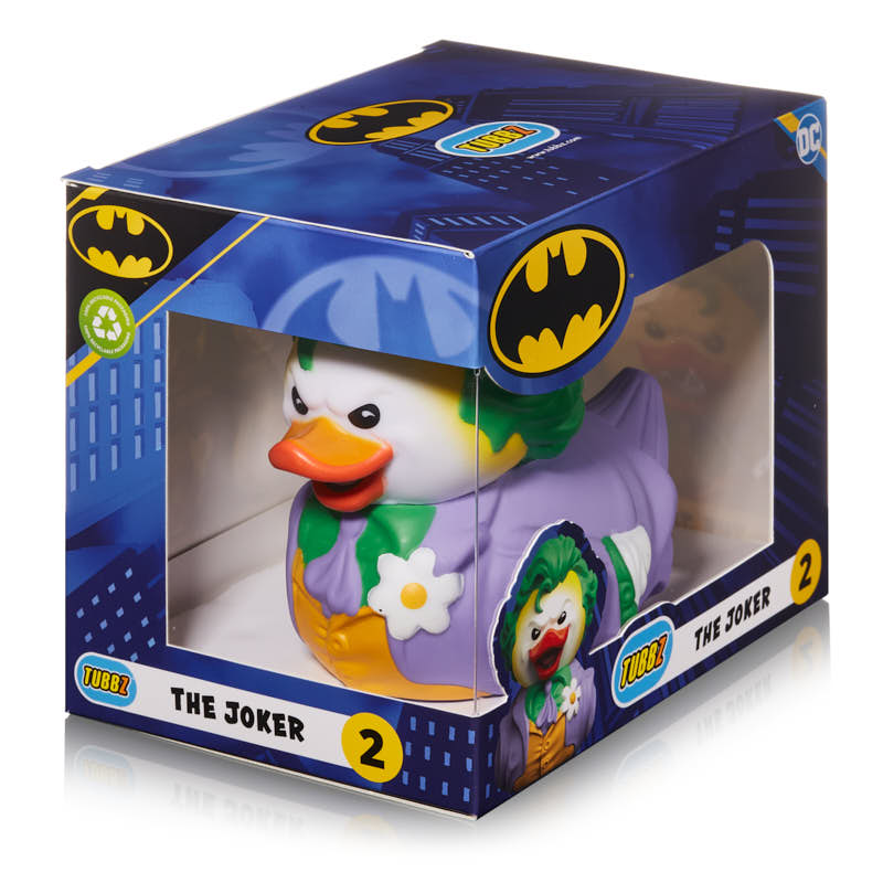 DC Comics Joker Cosplay Ente Badeente Sammelfigur TUBBZ