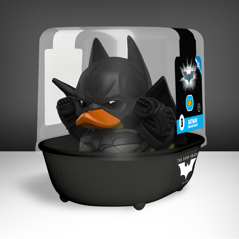 DC Comics Batman The Dark Knight Badeente Sammelfigur TUBBZ Box