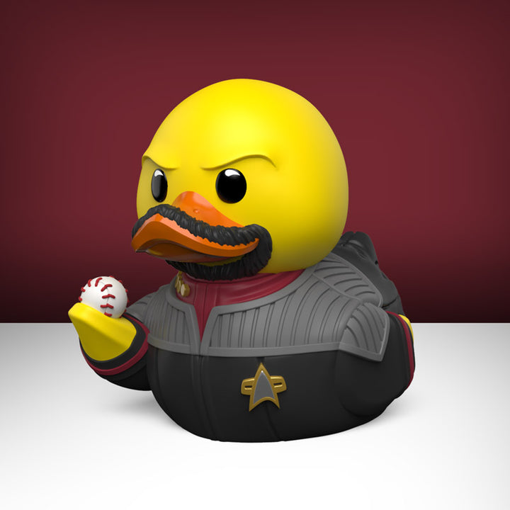 Star Trek Benjamin Sisko Ente Badeente Sammelfigur TUBBZ