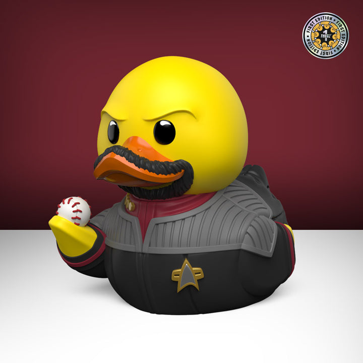 Star Trek Benjamin Sisko Ente Badeente Sammelfigur TUBBZ