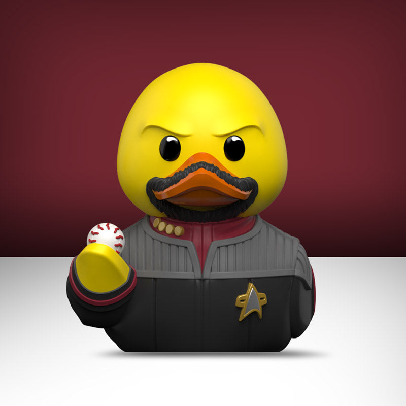 Star Trek Benjamin Sisko Ente Badeente Sammelfigur TUBBZ
