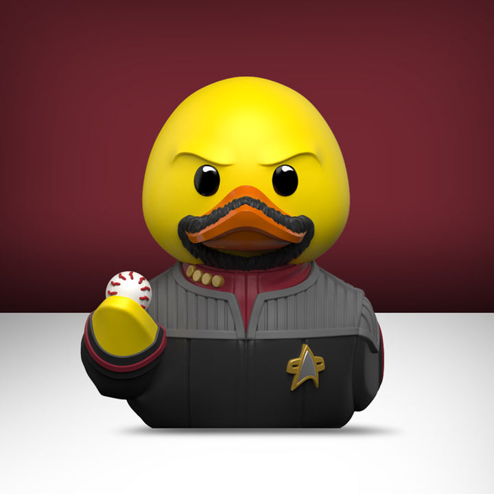 Star Trek Benjamin Sisko Ente Badeente Sammelfigur TUBBZ