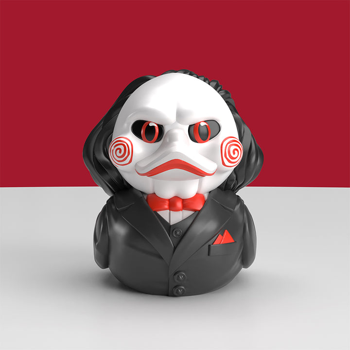 Mini Saw Billy die Puppe Horror Ente Badeente Sammelfigur TUBBZ