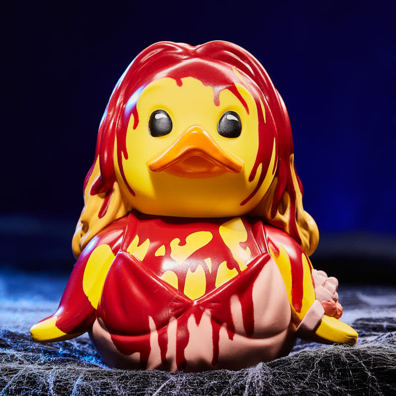 Carrie Horror Ente Badeente Sammelfigur Sammelobjekt TUBBZ