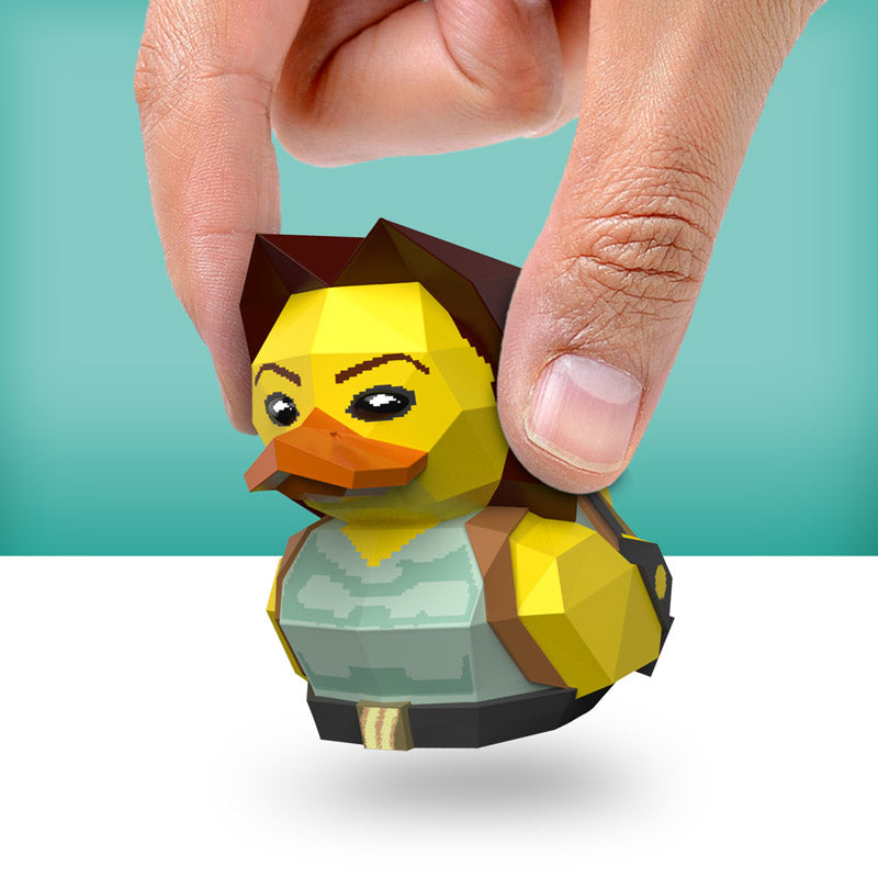 Mini Tomb Raider Lara Croft Ente Badeente Sammelfigur TUBBZ