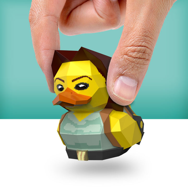 Mini Tomb Raider Lara Croft Ente Badeente Sammelfigur TUBBZ