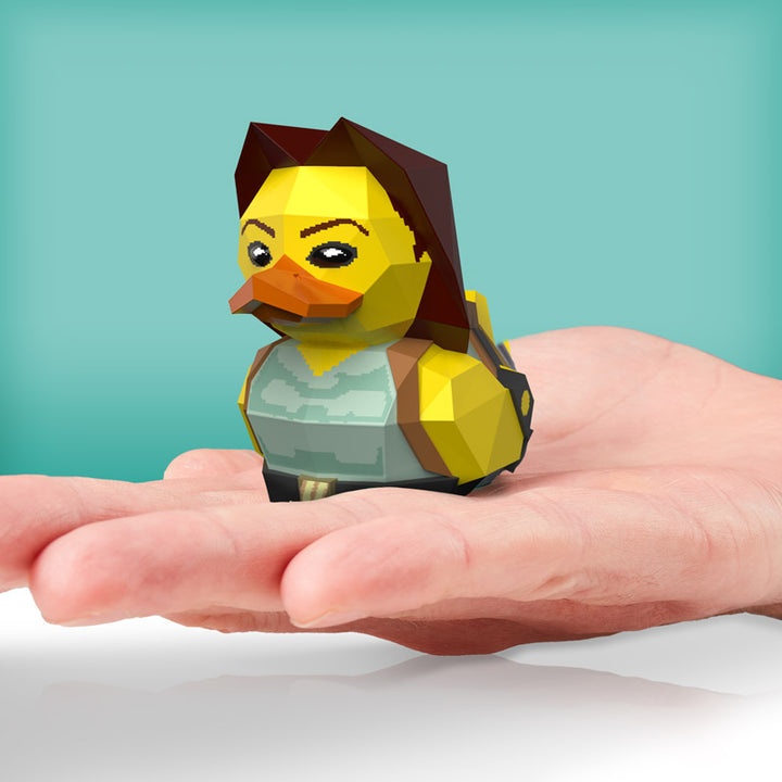 Mini Tomb Raider Lara Croft Ente Badeente Sammelfigur TUBBZ