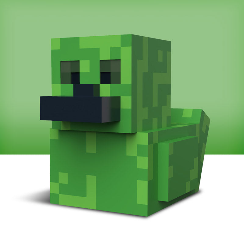 Minecraft Creeper Ente Badeente Sammelfigur TUBBZ