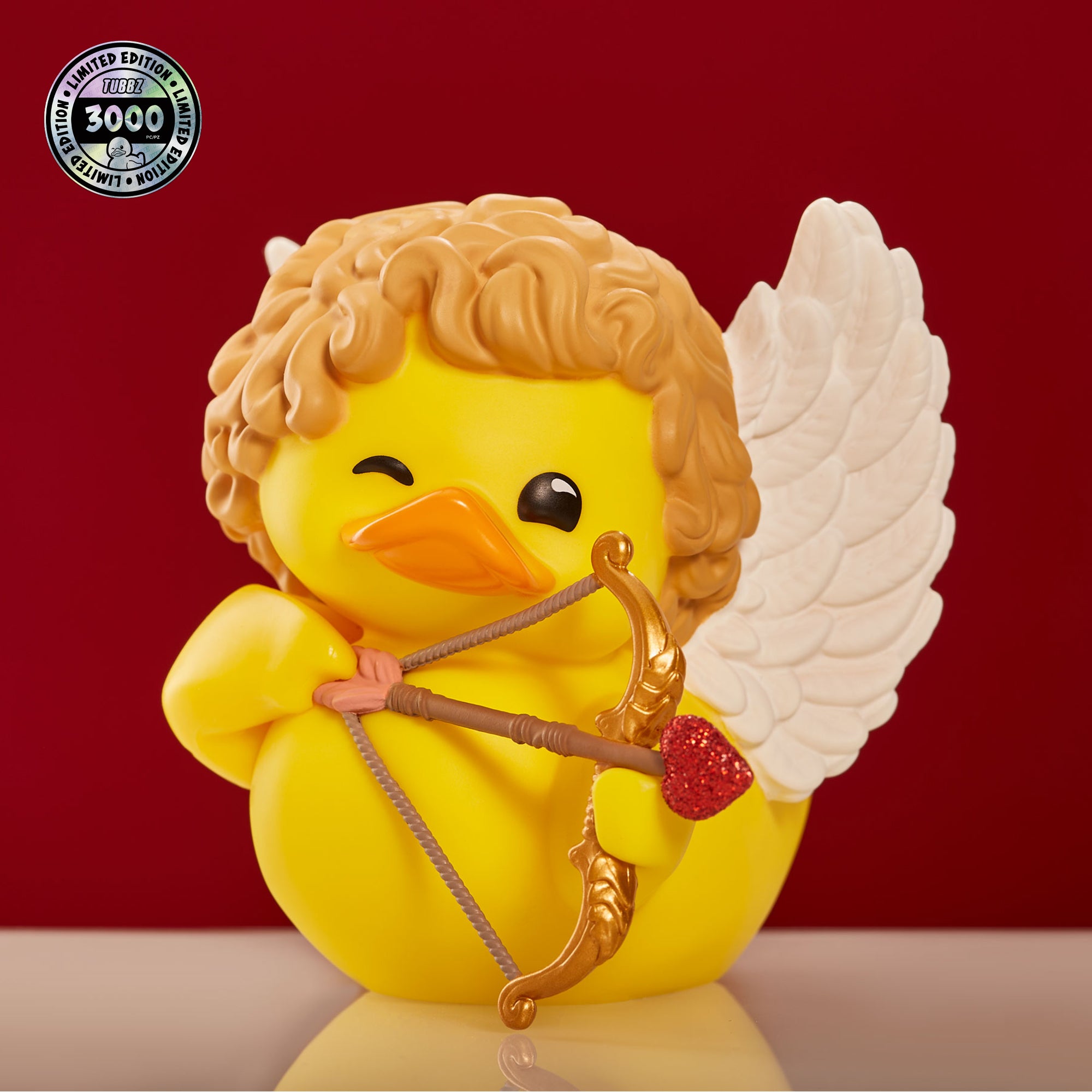 Valentinstag Gummienten Set – 24 Stück Mit Karten & Aufhängern In Rot, Rosa, Weiß | Niedliche Deko & Geschenkidee