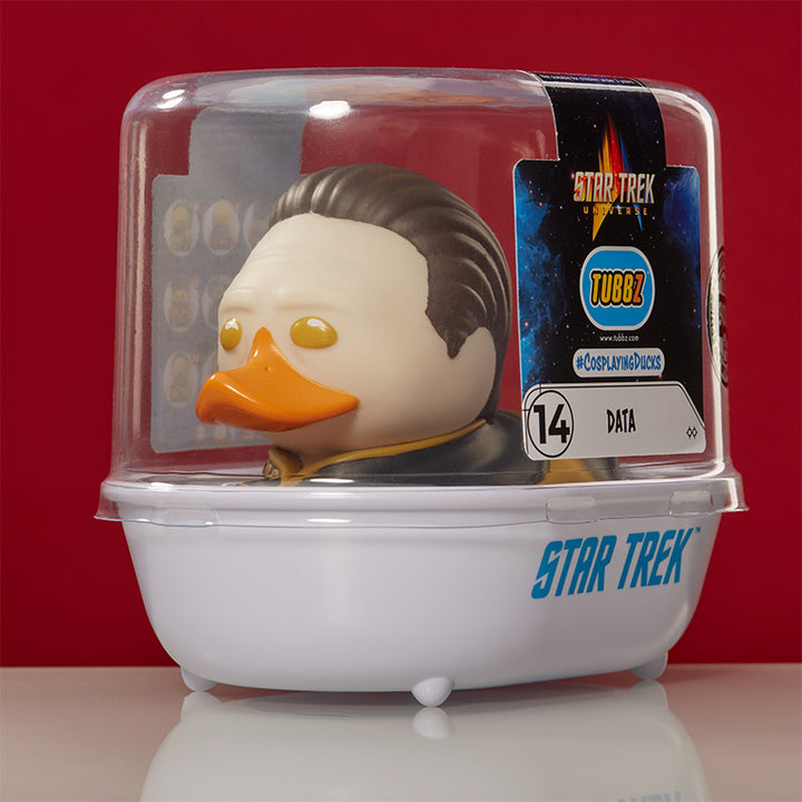 Star Trek Data Ente Badeente Sammelfigur Limitierte Auflage TUBBZ