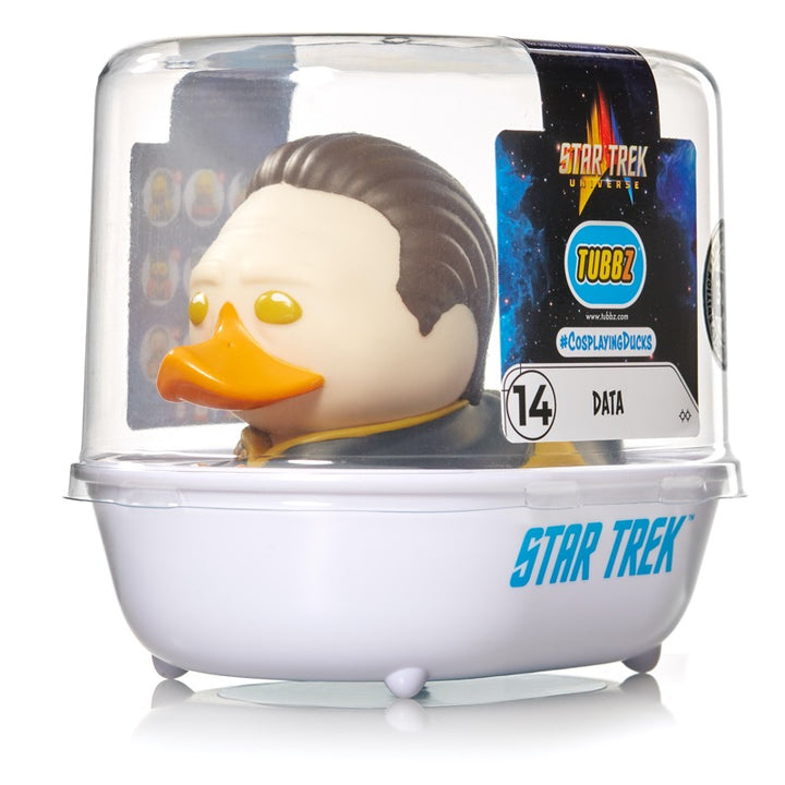 Star Trek Data Ente Badeente Sammelfigur Limitierte Auflage TUBBZ