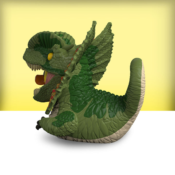Mini Jurassic Park Dilophosaurus Badeente Sammelfigur TUBBZ