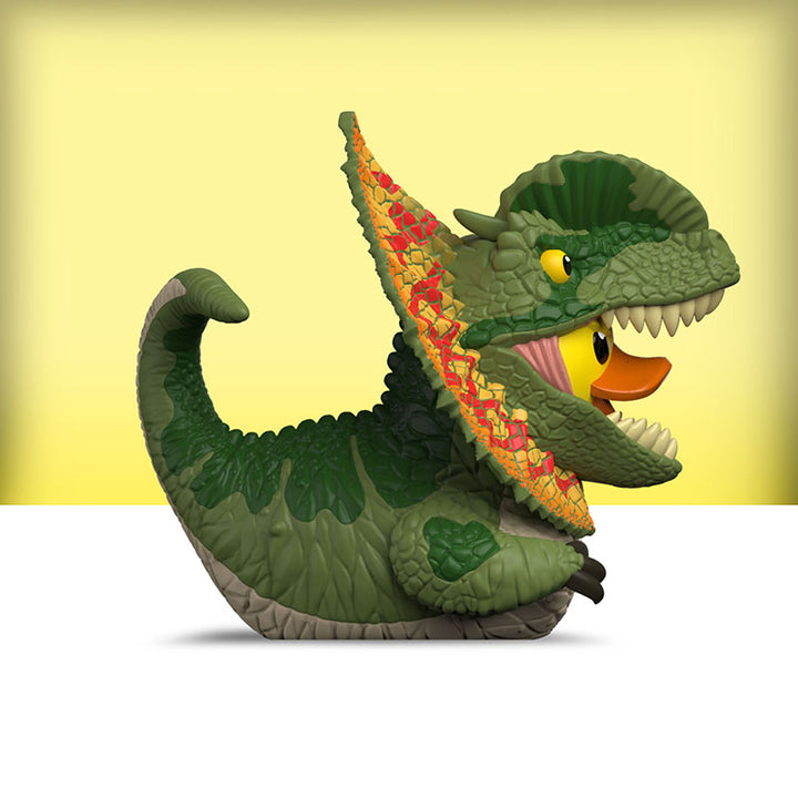 Mini Jurassic Park Dilophosaurus Badeente Sammelfigur TUBBZ