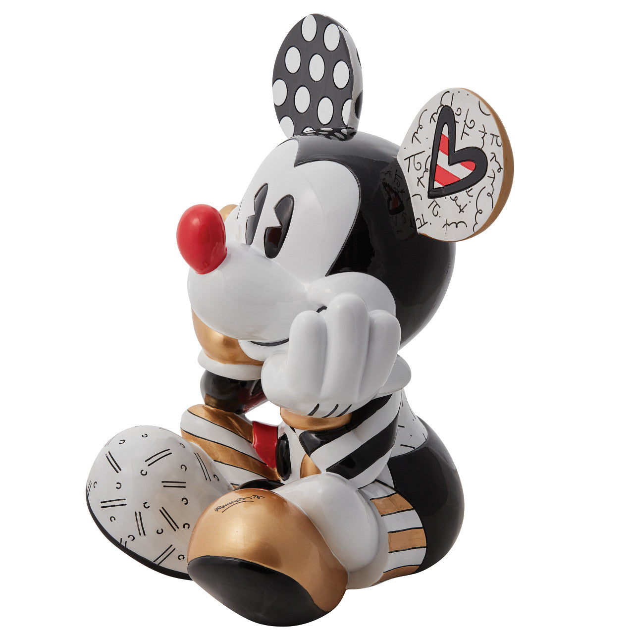 Disney Mickey Mouse Sitzende Midas Statement Figur Britto 6010305