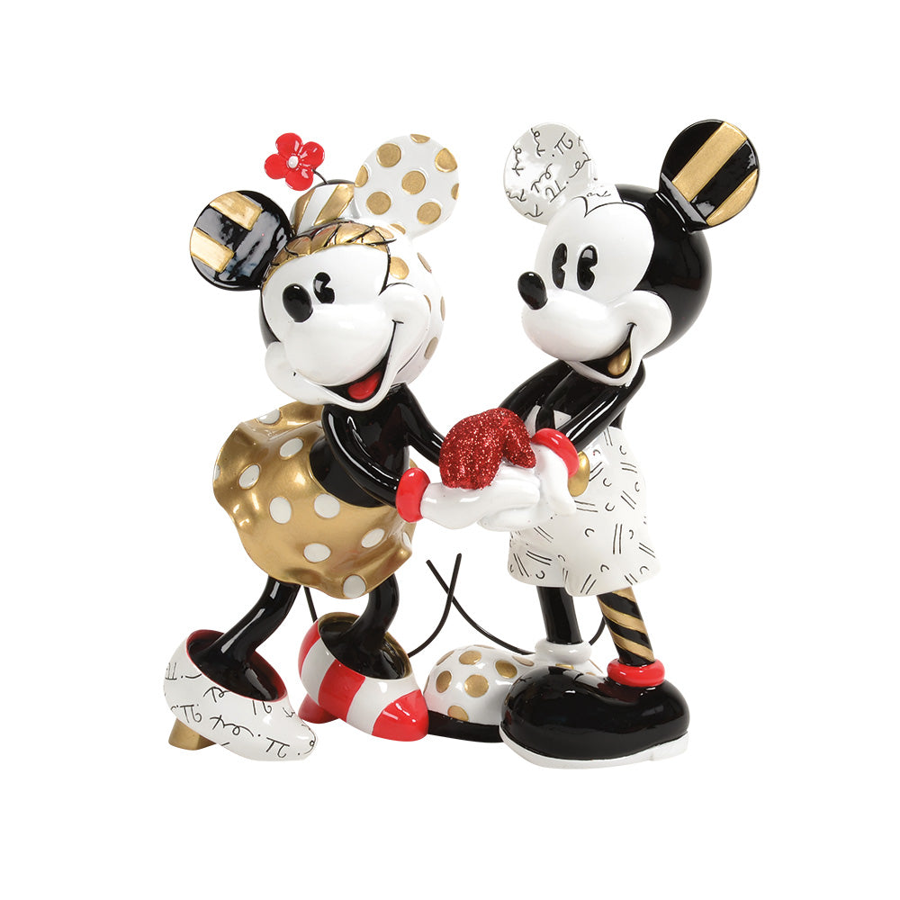 Disney Mickey & Minnie Mouse Midas Pop Art Figur Britto 6018067 Enesco