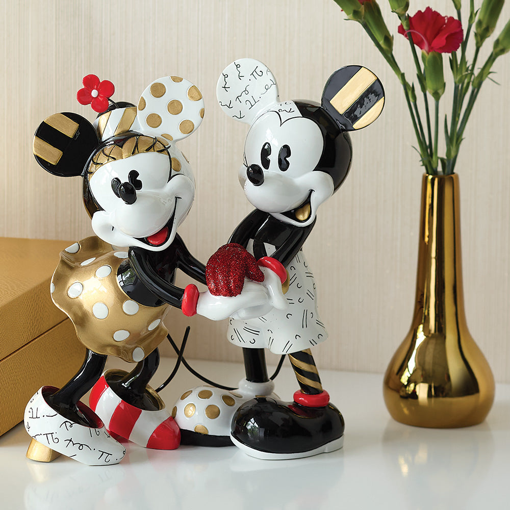 Disney Mickey & Minnie Mouse Midas Pop Art Figur Britto 6018067 Enesco