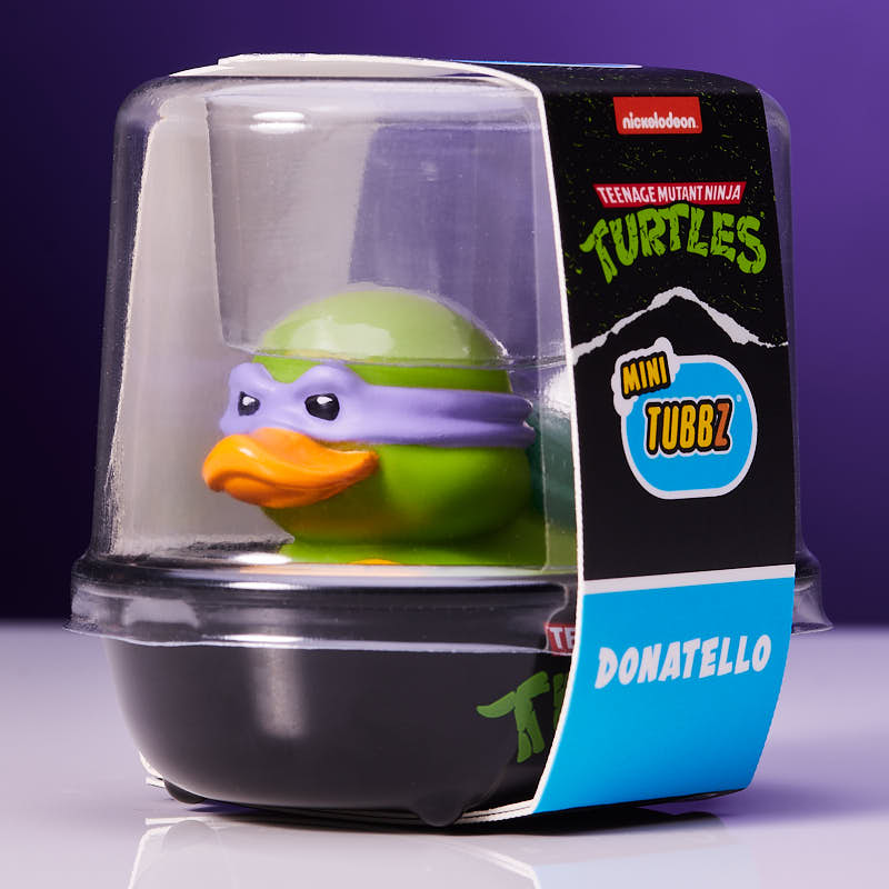 Mini Teenage Mutant Ninja Turtles Donatello Badeente Sammelfigur TUBBZ