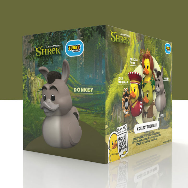Shrek Donkey Esel Ente Badeente Sammelfigur TUBBZ