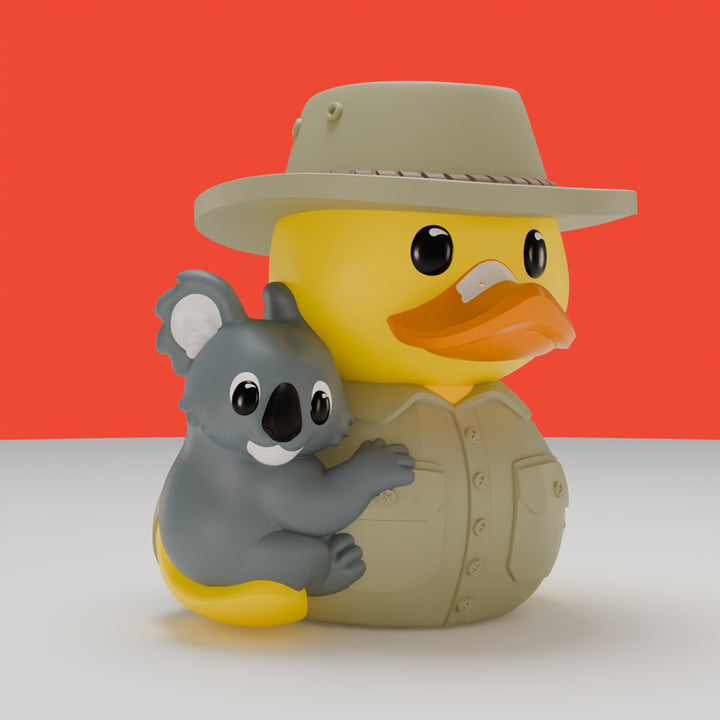 Mini Australien Reise Ente Badeente Sammelfigur TUBBZ