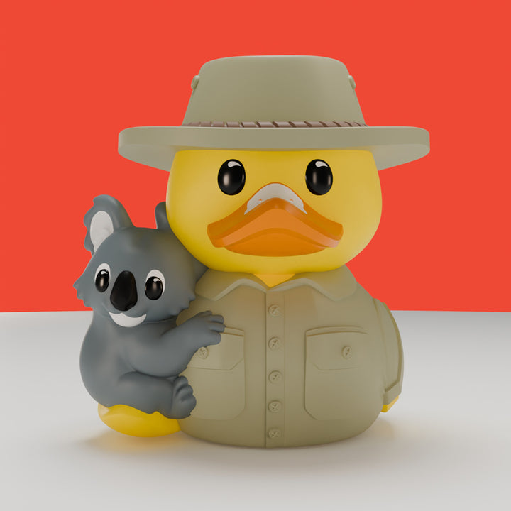Mini Australien Reise Ente Badeente Sammelfigur TUBBZ