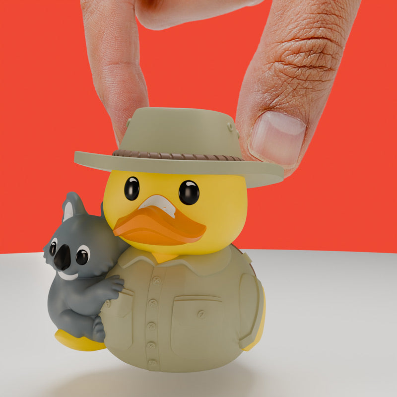 Mini Australien Reise Ente Badeente Sammelfigur TUBBZ